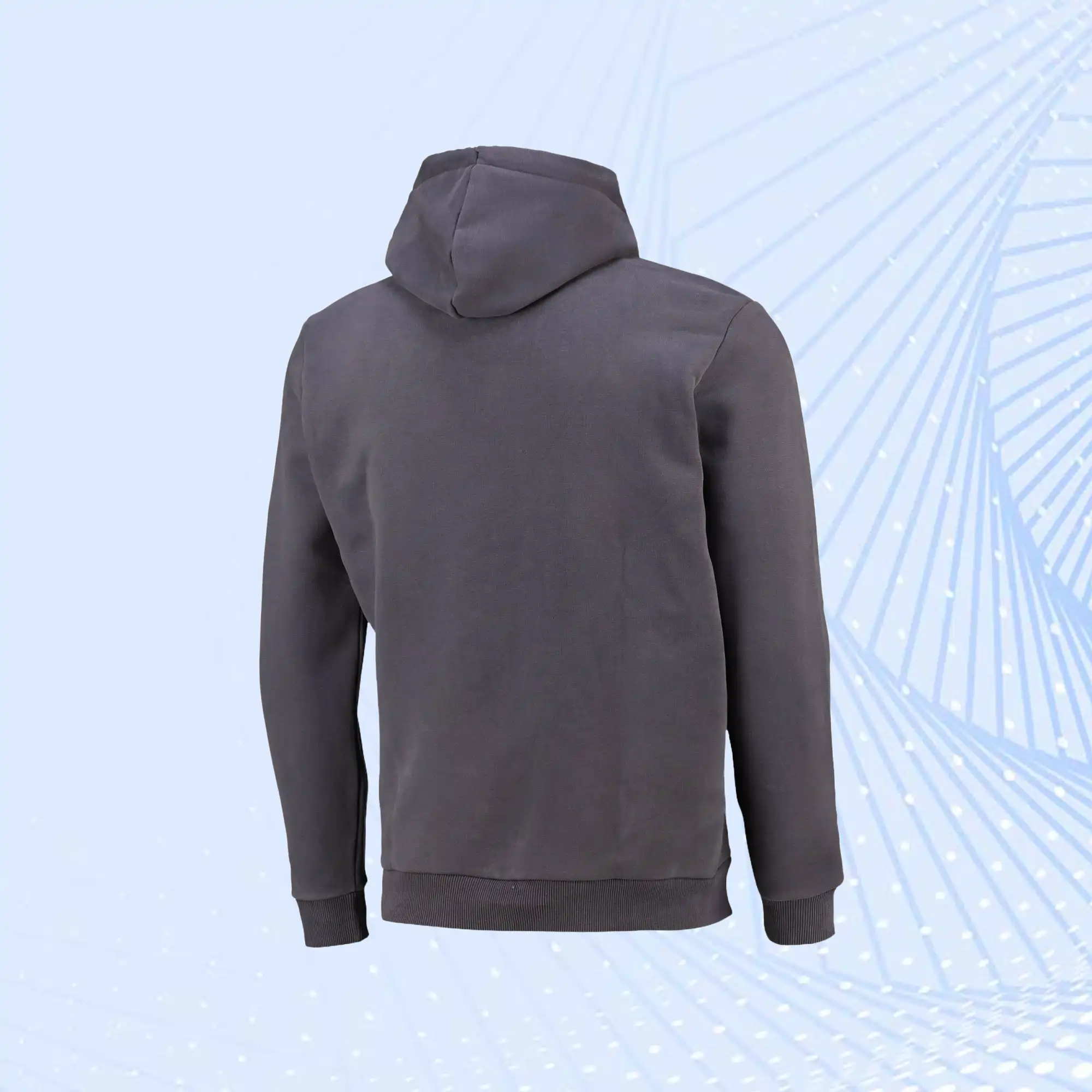 McLaren Essential Logo Hoodie- Grey - view 3