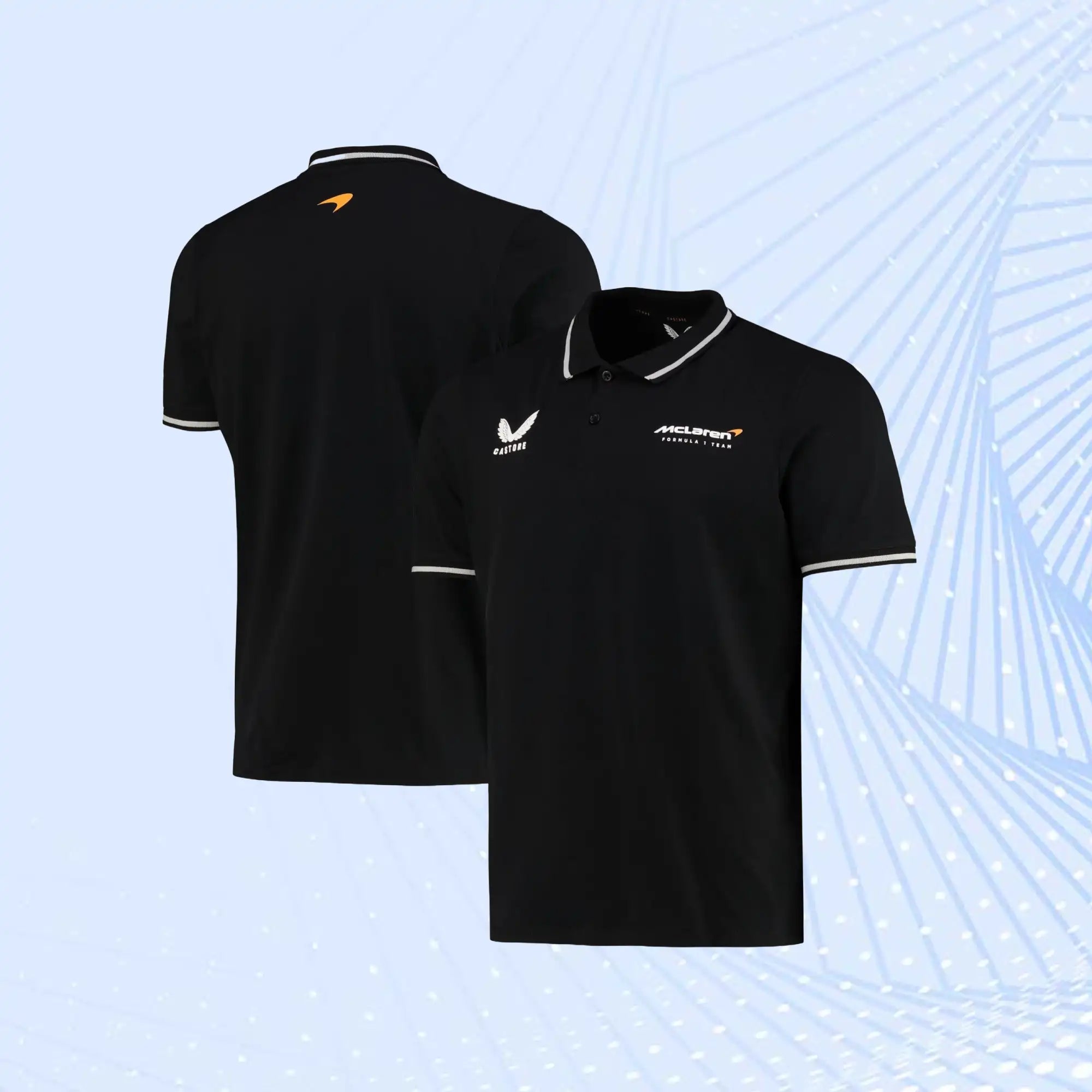 McLaren x Castore Polo- Black - view 1