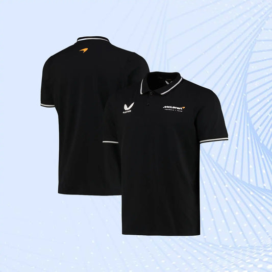 McLaren x Castore Polo- Black - view 1
