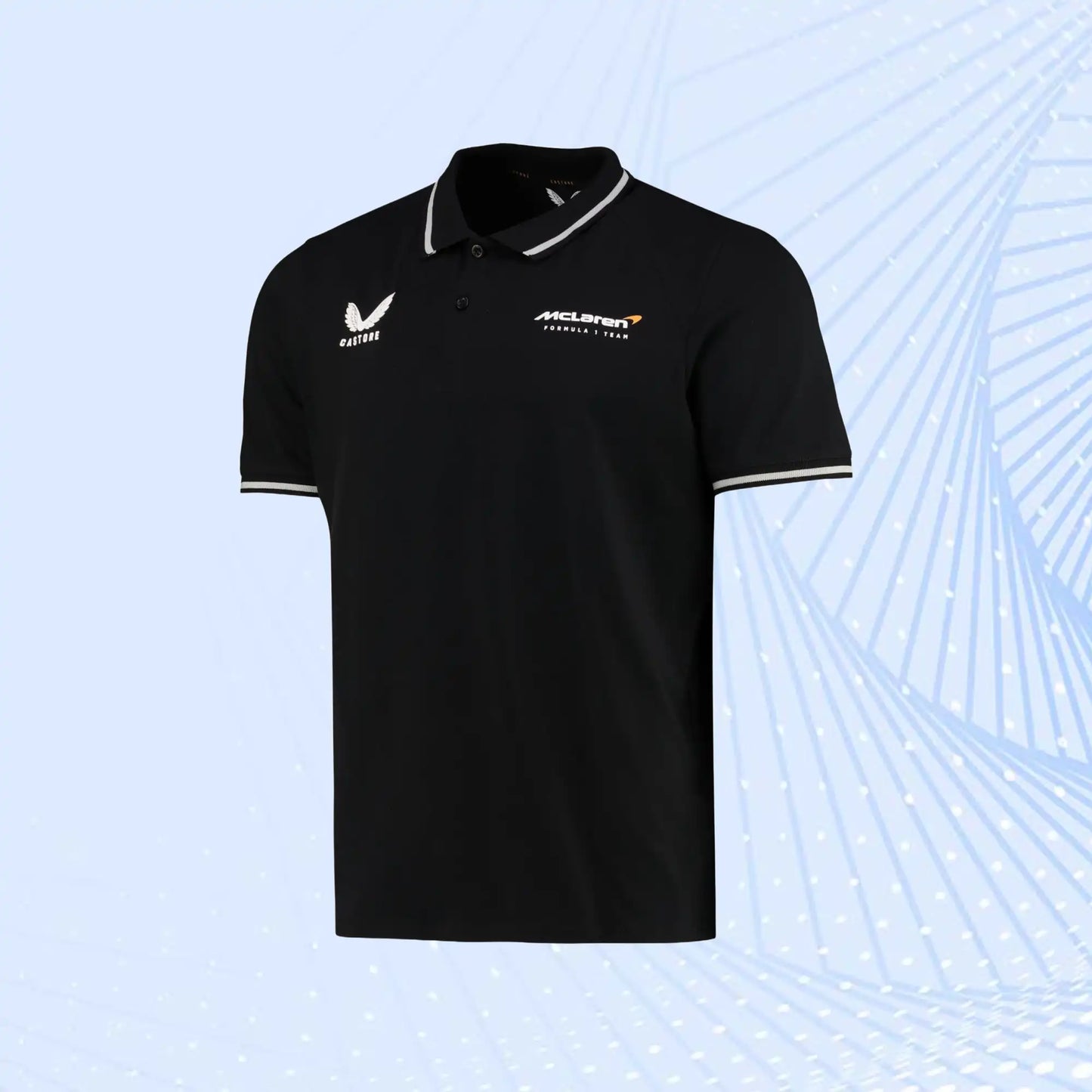 McLaren x Castore Polo- Black - view 2