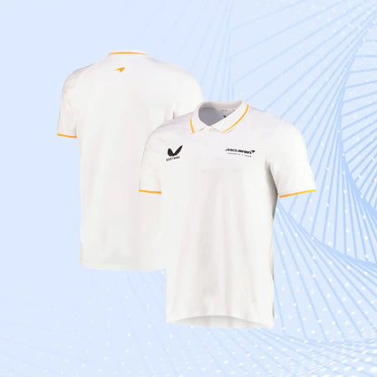 McLaren x Castore Polo- White - view 1