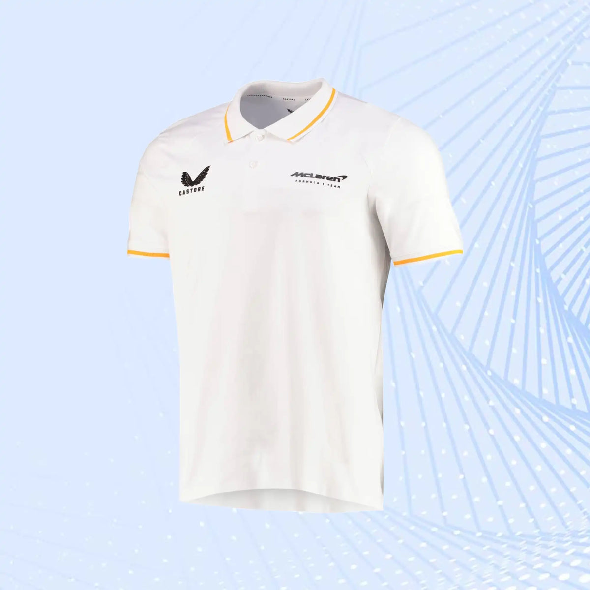 McLaren x Castore Polo- White - view 2