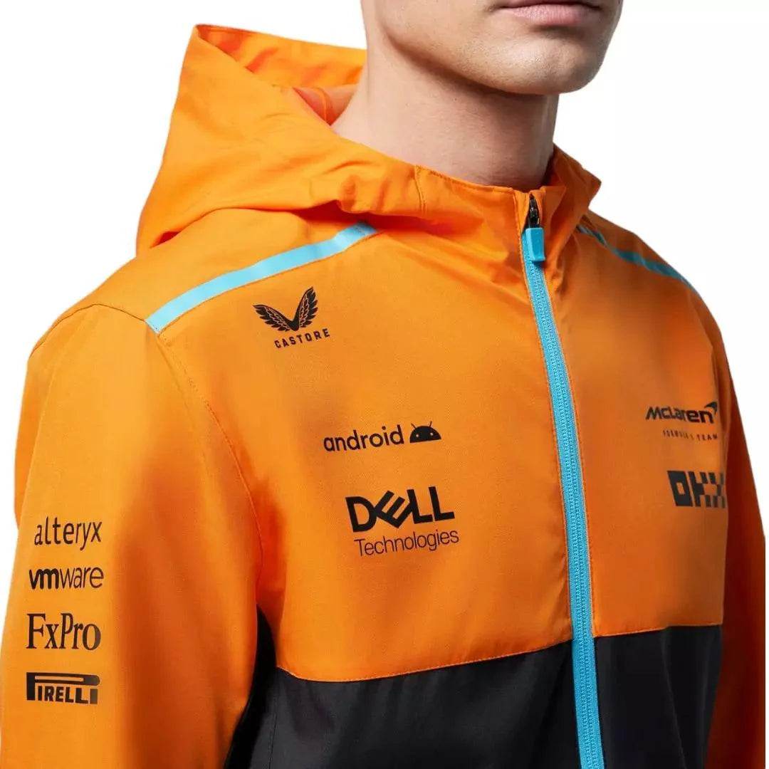 MENS McLAREN REPLICA LIGHTWEIGHT RAIN JACKET | Speed Racewear