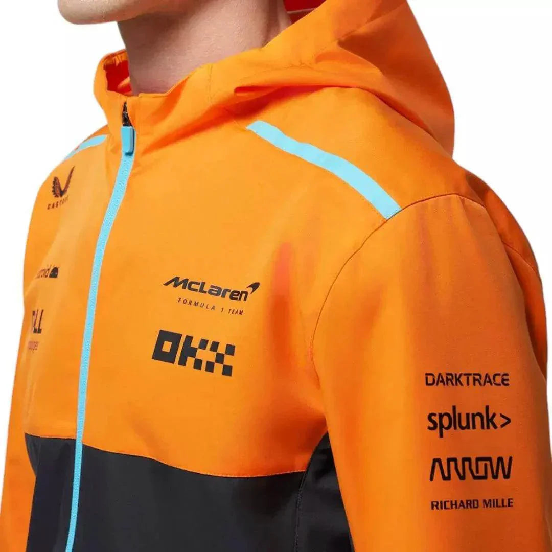 MENS McLAREN REPLICA LIGHTWEIGHT RAIN JACKET | Speed Racewear