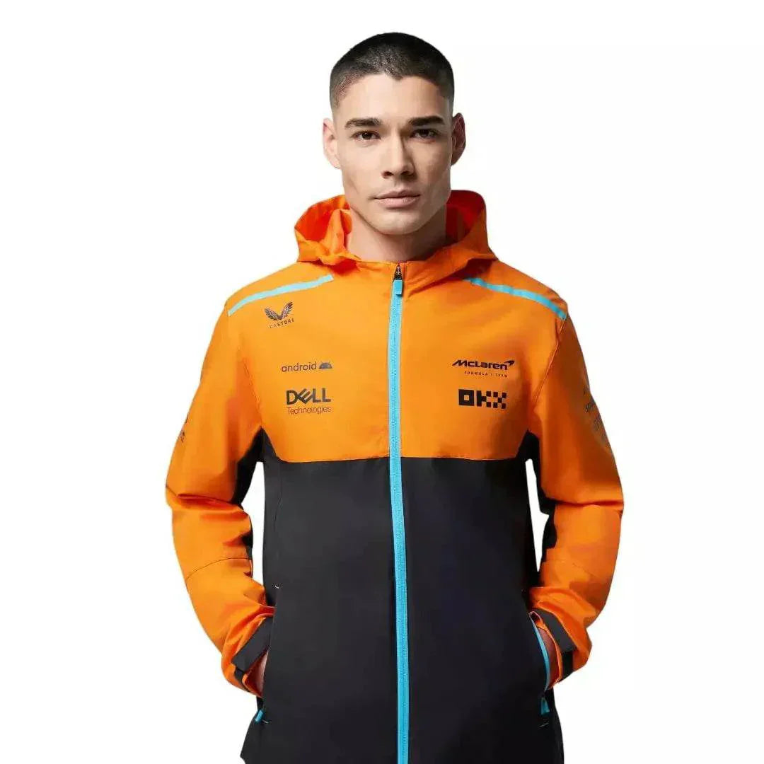 MENS McLAREN REPLICA LIGHTWEIGHT RAIN JACKET | Speed Racewear