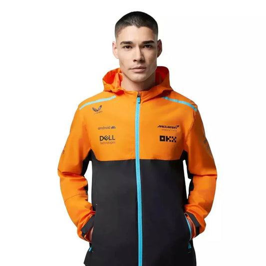 MENS McLAREN REPLICA LIGHTWEIGHT RAIN JACKET | Speed Racewear