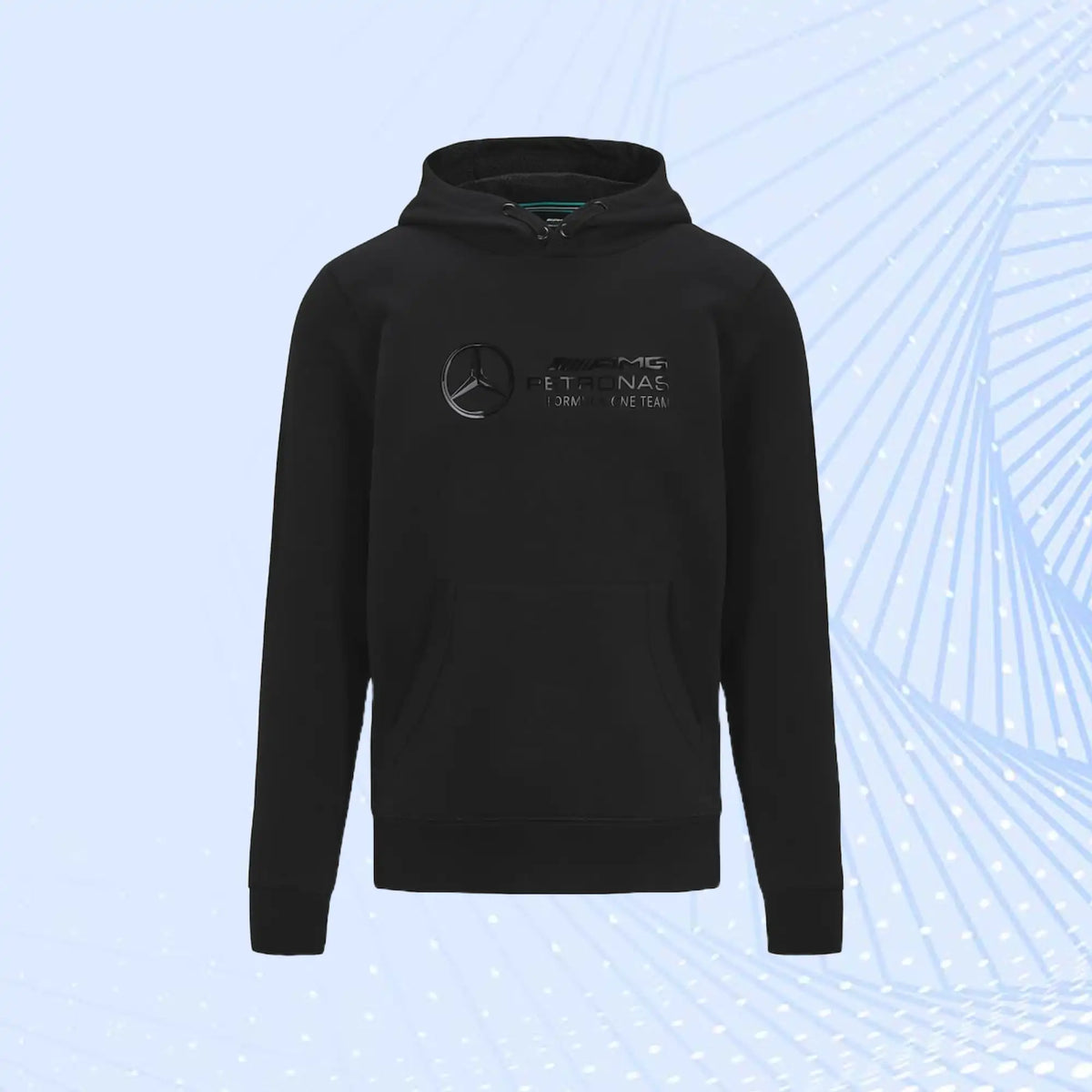 Mercedes AMG Petronas F1 Stealth Large Logo Hooded Sweat - view 2