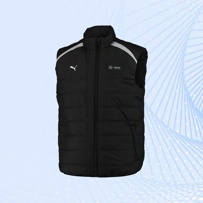 Mercedes AMG Petronas F1 Team Gilet by Puma- Black - view 2