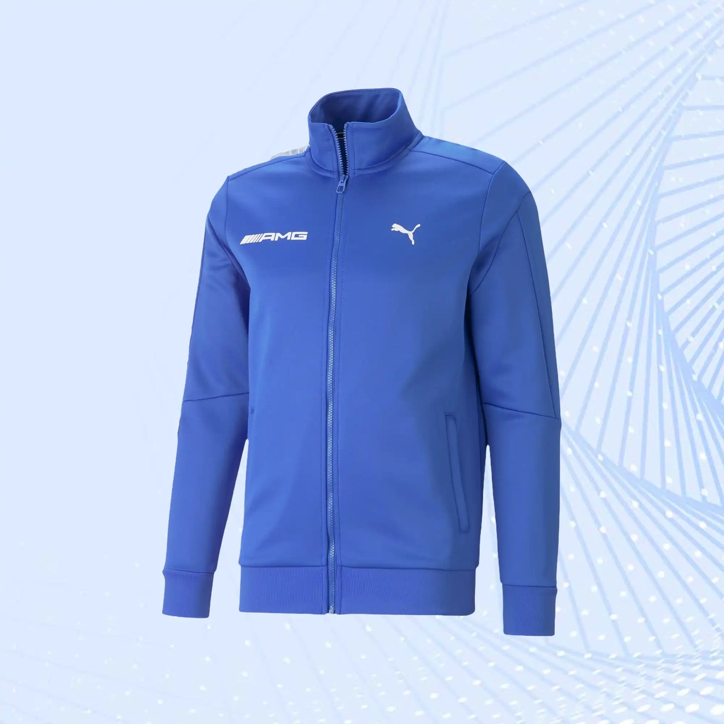 Mercedes AMG Petronas F1 Team MT7 Track Jacket by Puma - view 2