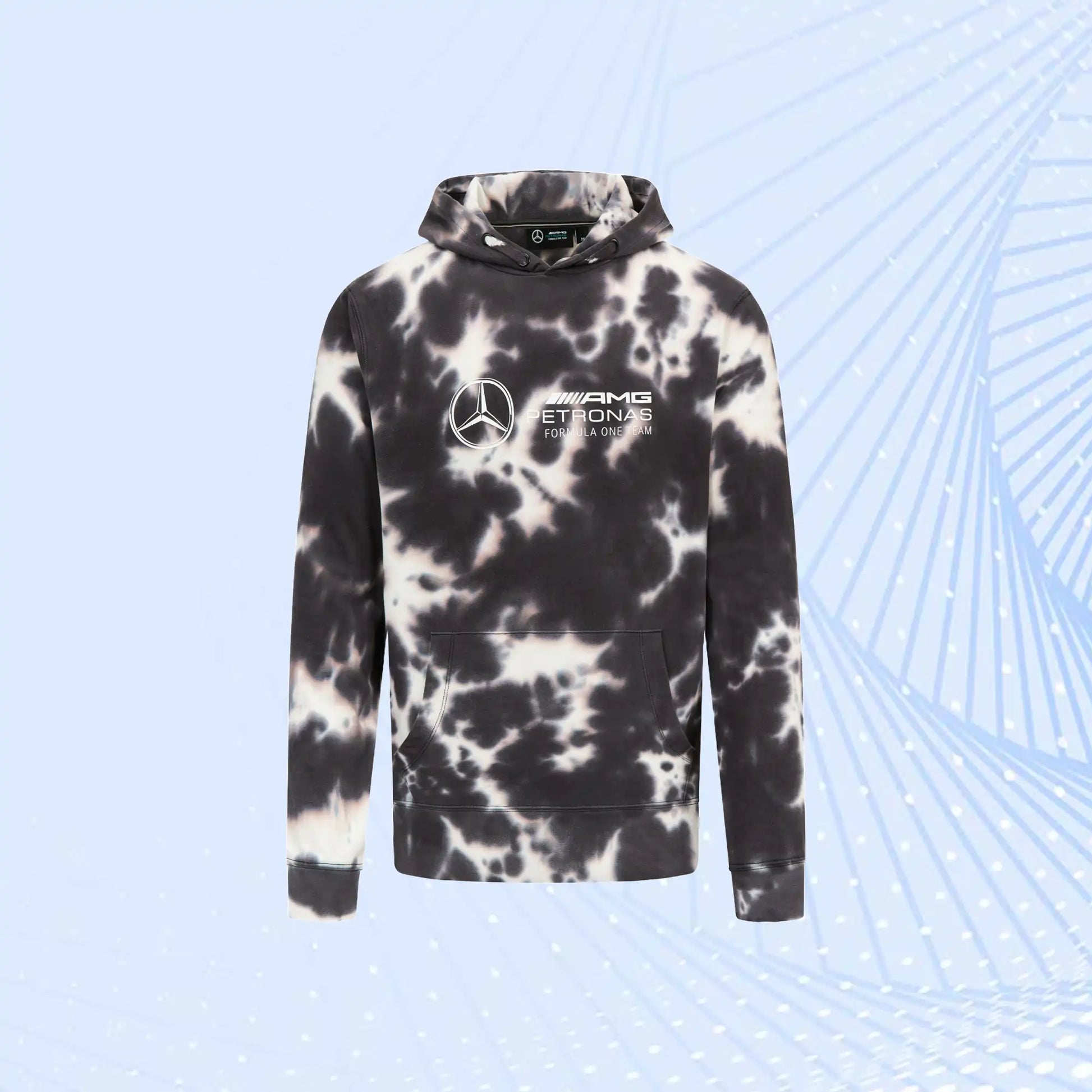 Mercedes AMG Petronas F1 Team Tie Dye Hoodie - view 2