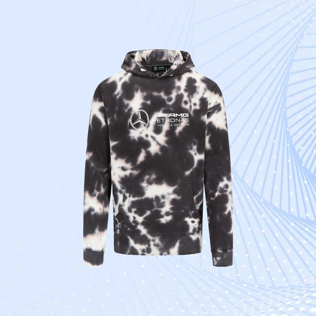 Mercedes AMG Petronas F1 Team Tie Dye Hoodie - view 2