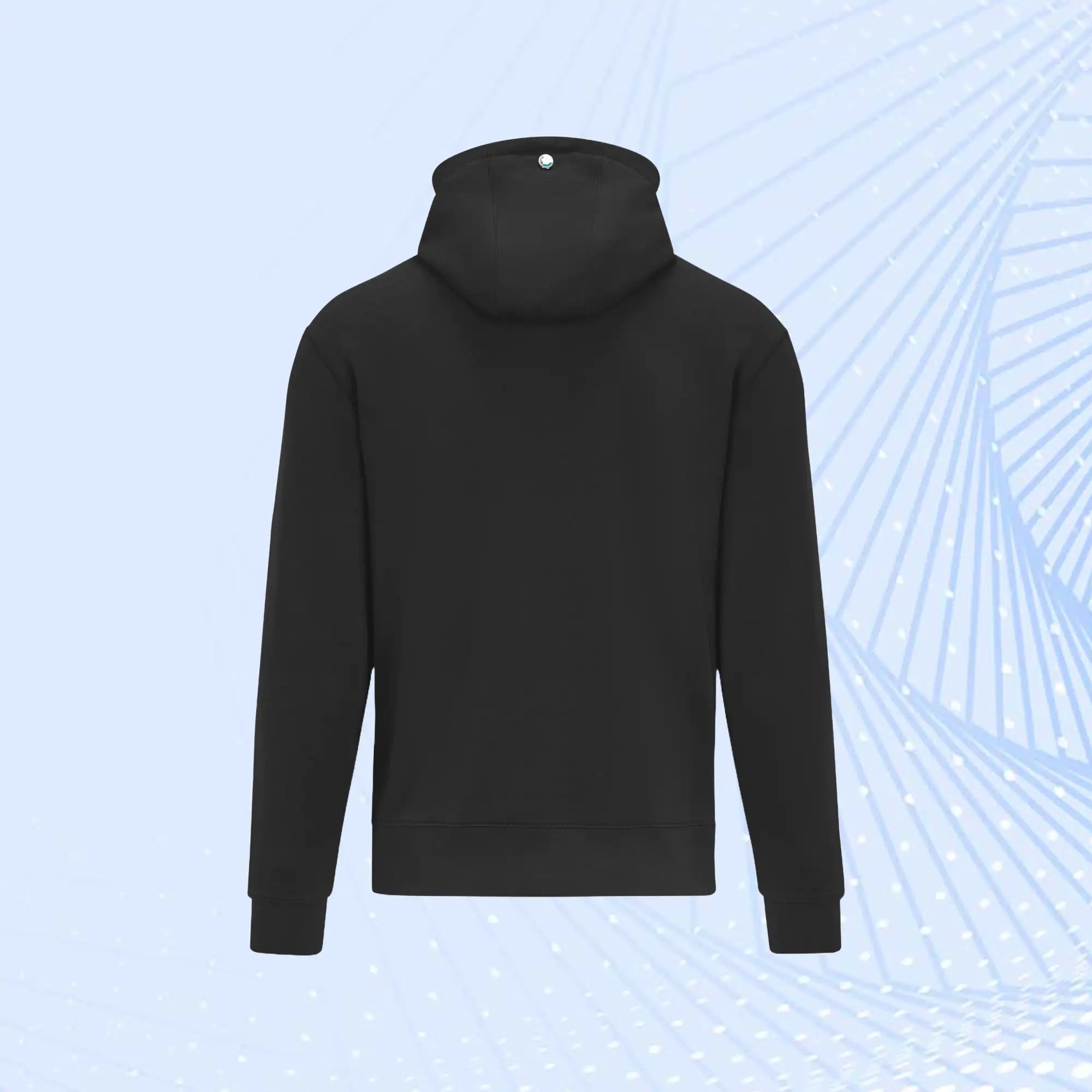 Mercedes AMG Petronas Formula One Logo Hooded Sweat- Black- Unisex - view 3