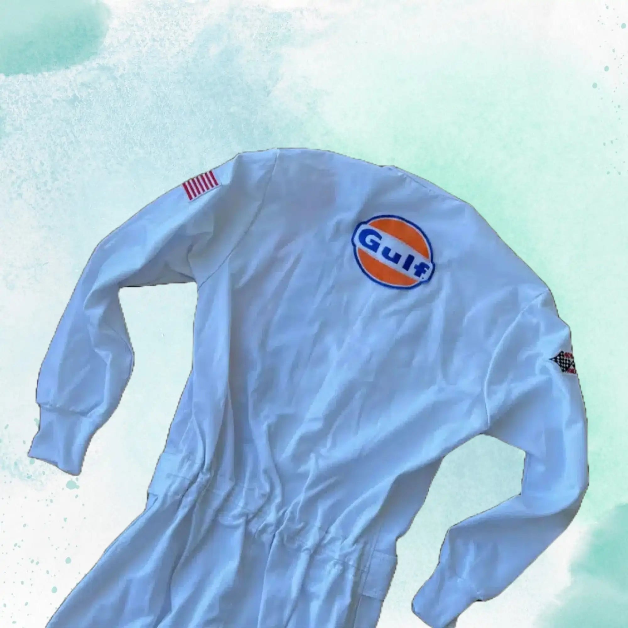 Michael Delaney Steve McQueen Le Mans 1971 Embroidery / Patch Replica Race Suit - view 4