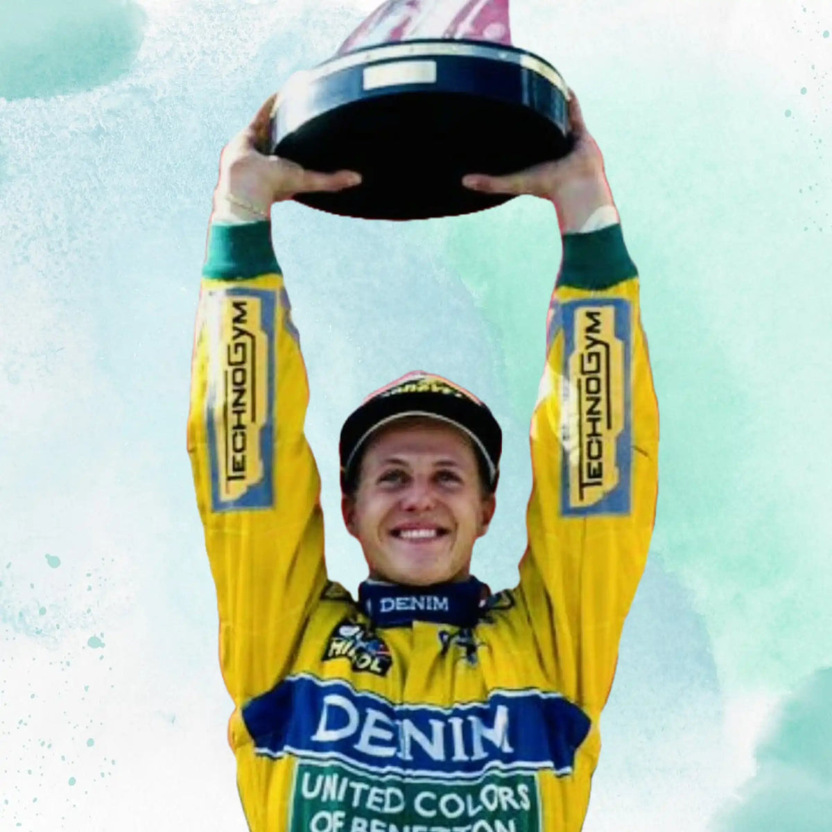 Michael Schumacher 1991 F1 Team Embroidery Replica Race Suit - view 2