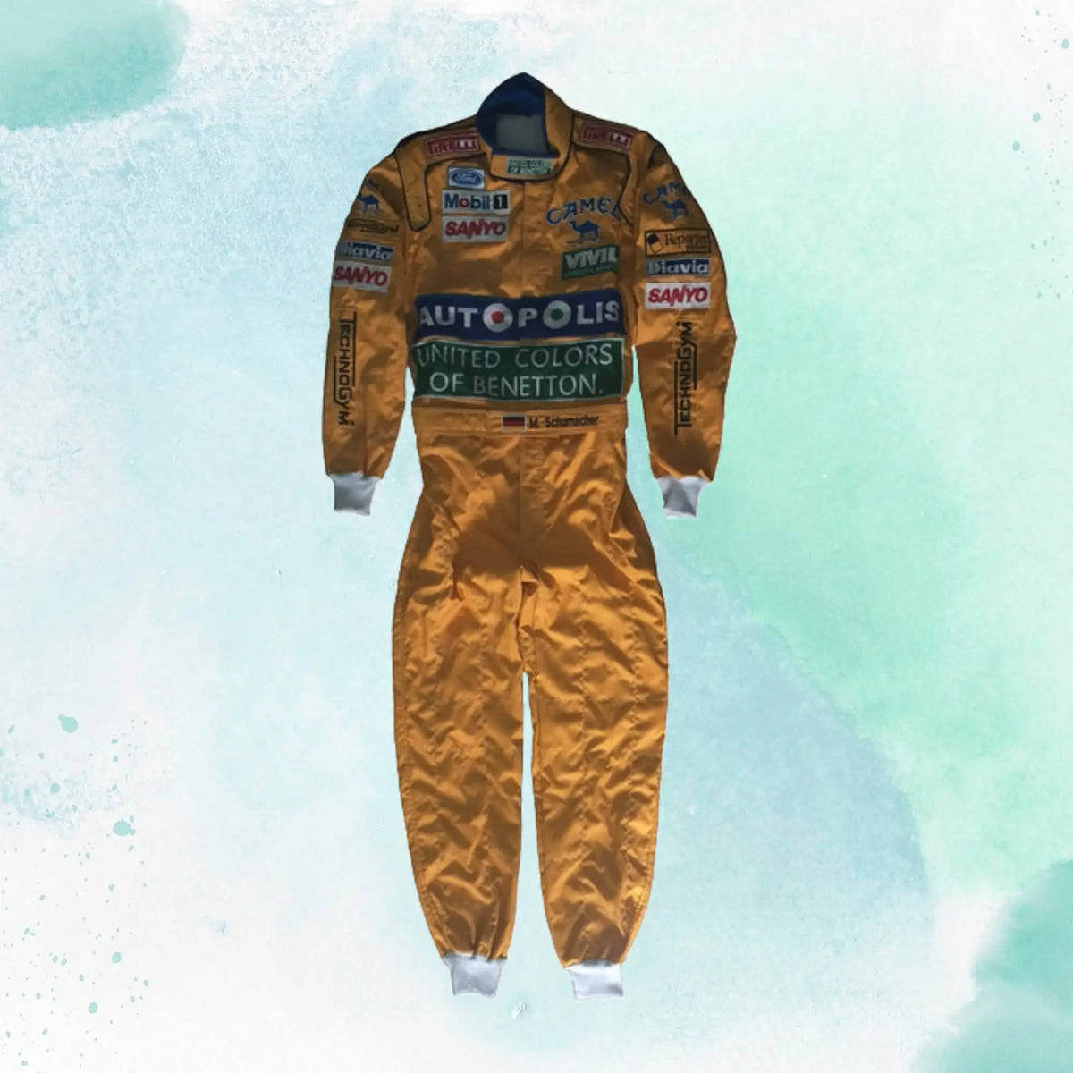 Michael Schumacher 1992 Embroidery / Patch Replica Race Suit / Benetton F1 - view 5