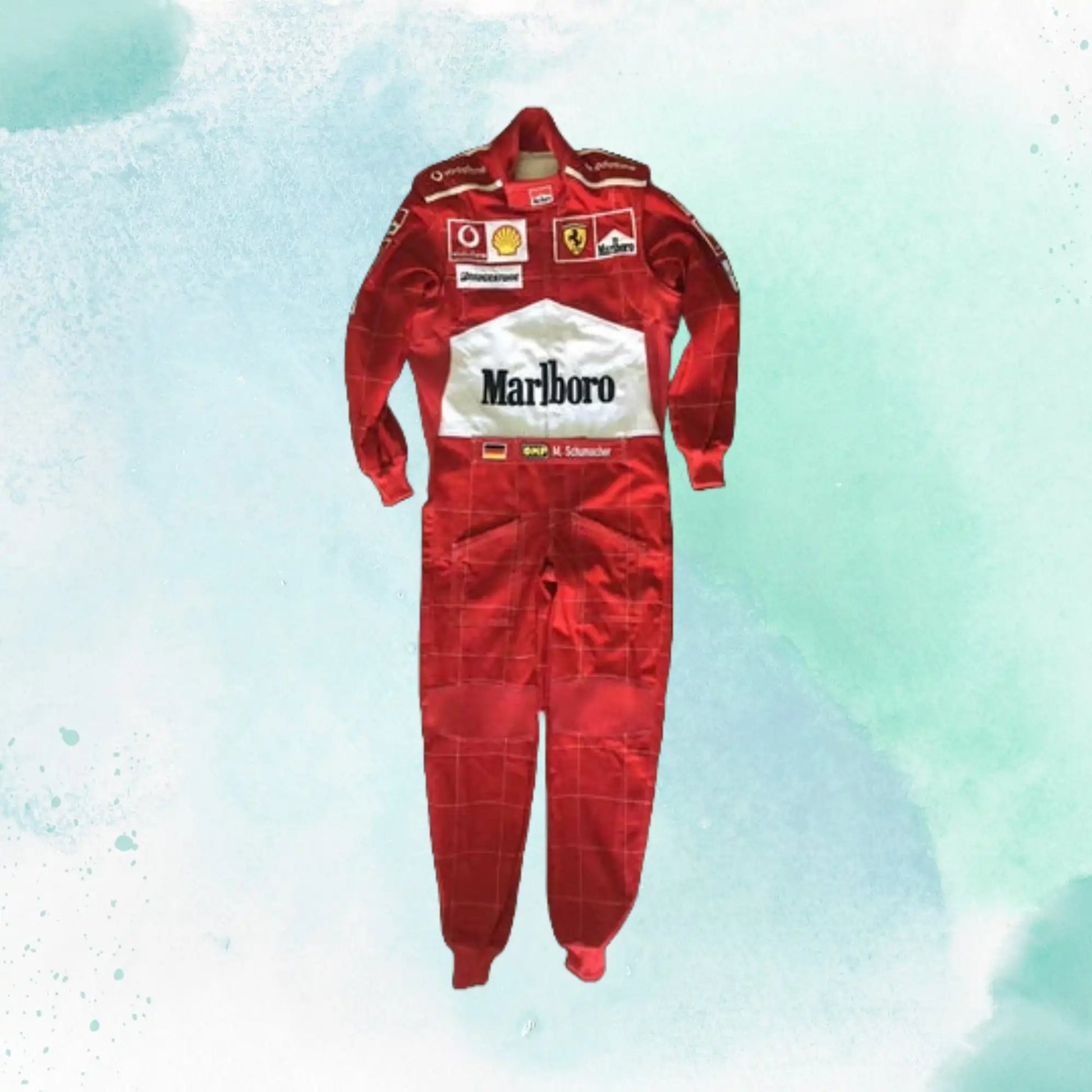 Michael Schumacher 2004 Embroidery / Patch Replica Race Suit / Ferrari F1 - view 3