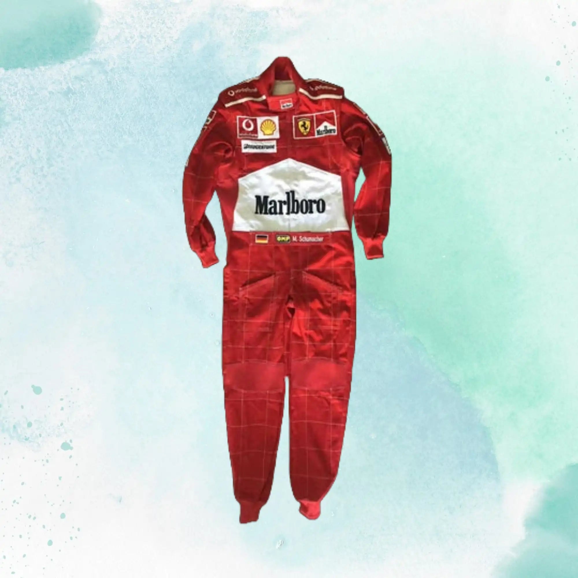 Michael Schumacher 2004 Embroidery / Patch Replica Race Suit / Ferrari F1 - view 3