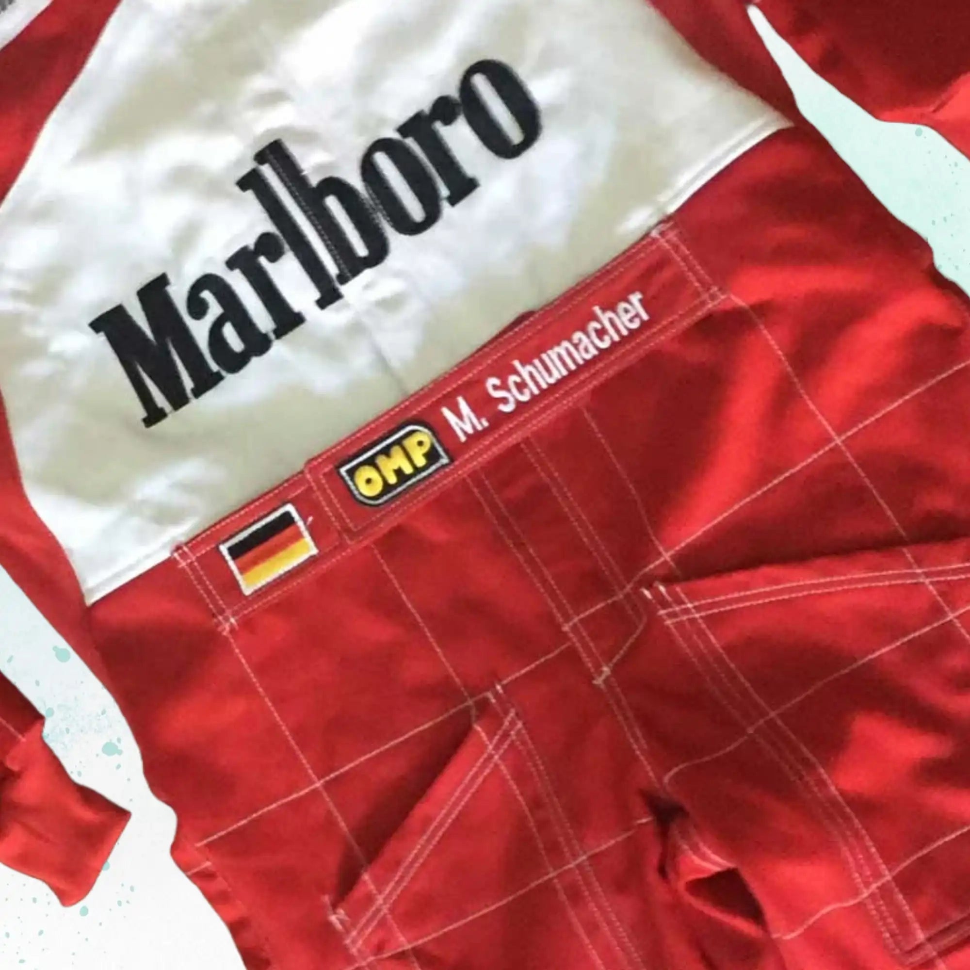 Michael Schumacher 2004 Ferrari F1 Replica Embroidery Race Suit - view 5