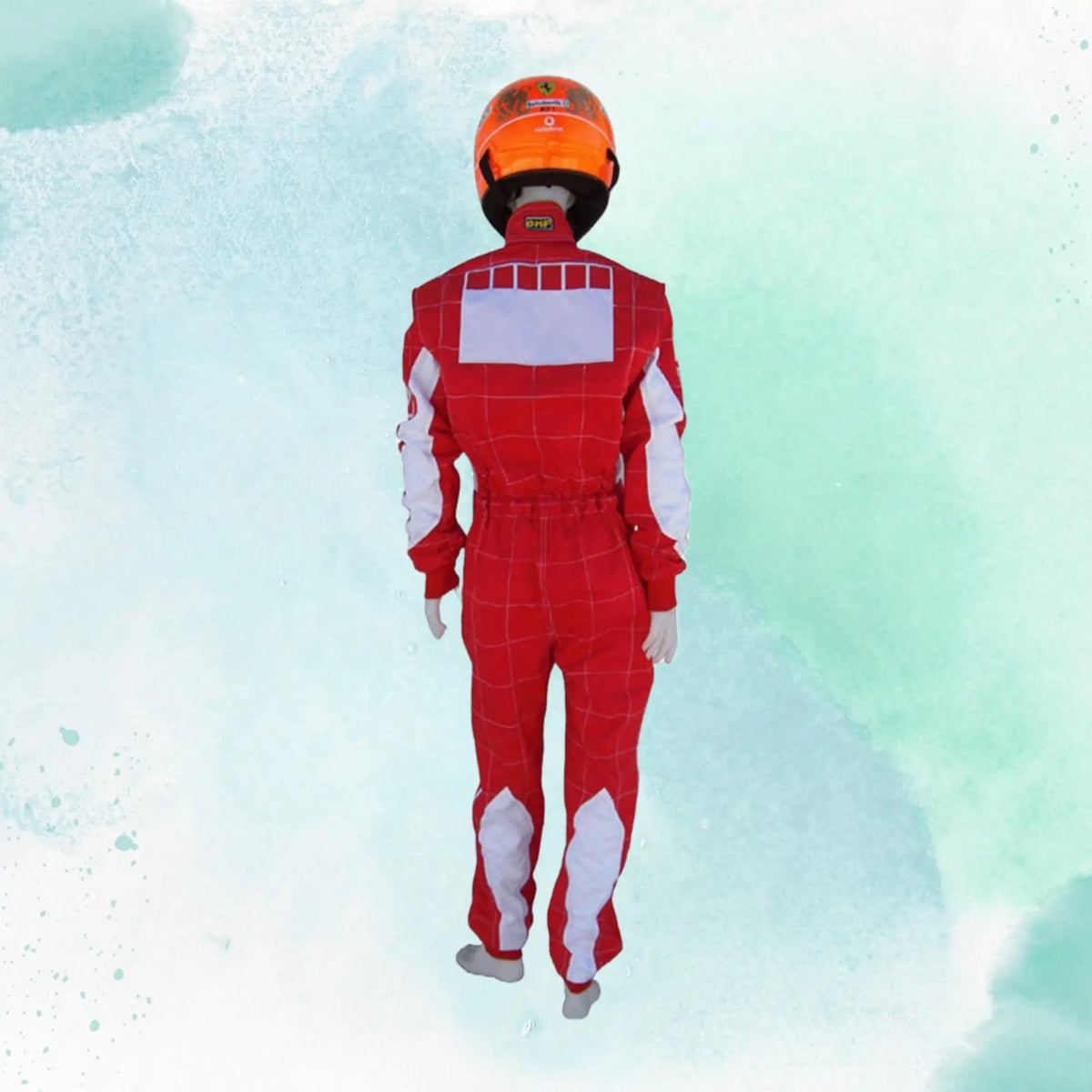 Michael Schumacher 2006 BAR CODE Ferrari F1 Replica Embroidery Race Suit - view 3