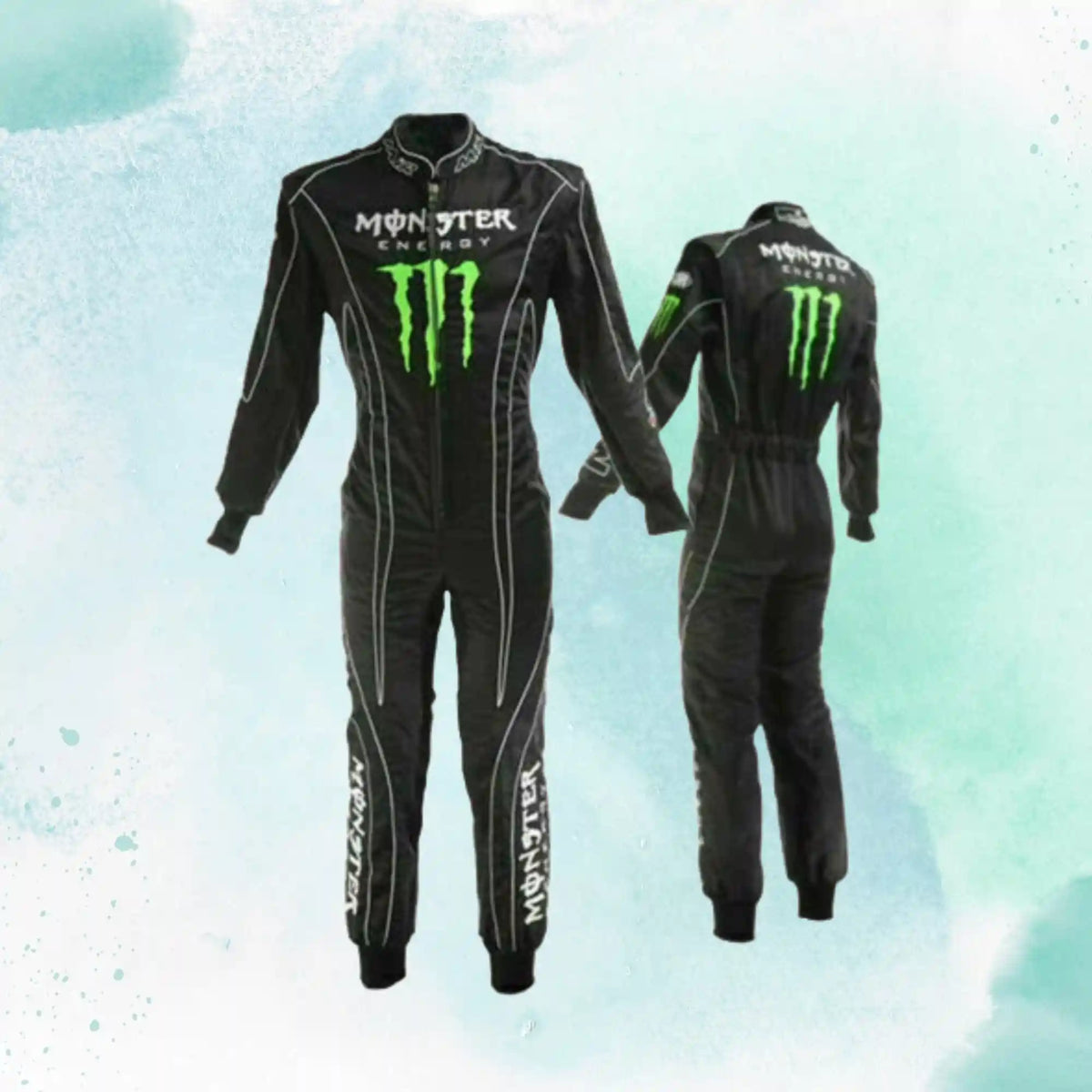 Monster Energy 2021 Sublimation Printed Replica Race Suit - view 2