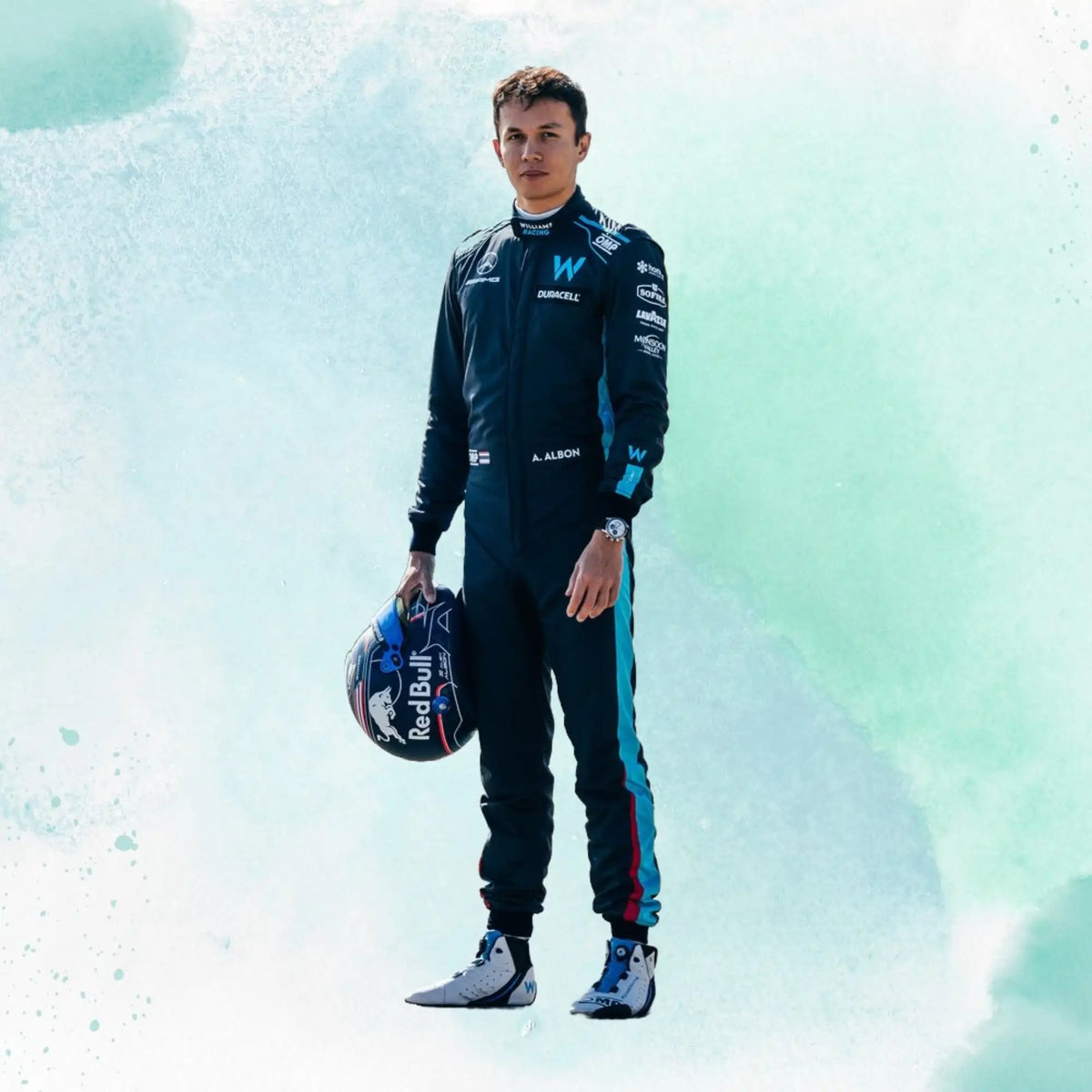 New 2022 Alexander Albon F1 Team Replica Race Suit Williams Racing - view 1