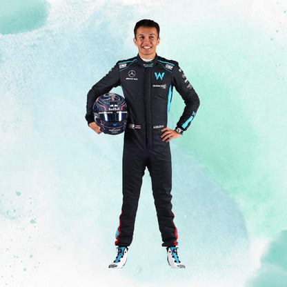New 2022 Alexander Albon F1 Team Replica Race Suit Williams Racing - view 3