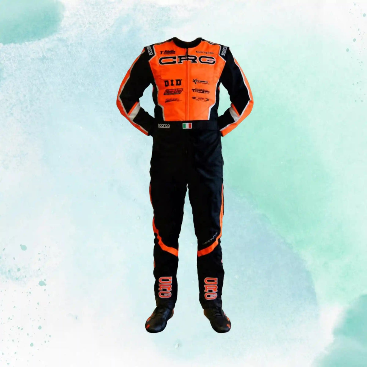 New 2022 CRG Go Kart Overall Sublimation Printed Replica Racing Suit - view 1