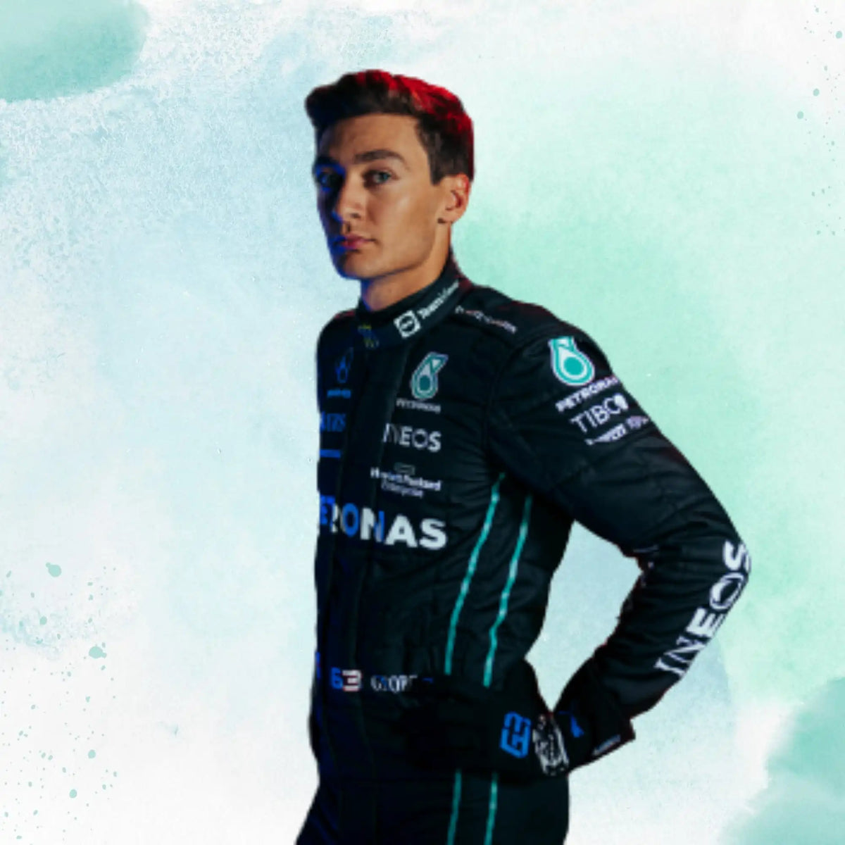 New 2022 George Russell Replica Race Suit Mercedes AMG Petronas F1 - view 3