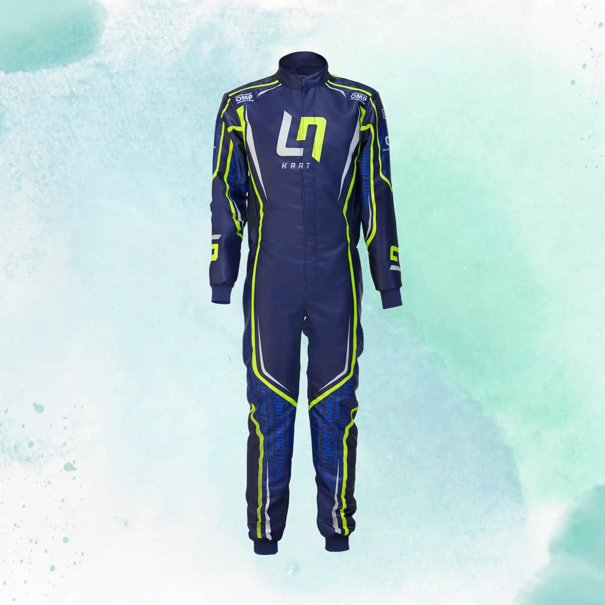 New 2022 LN Kart Suit OMP Overall Replica Karting Suit - view 1