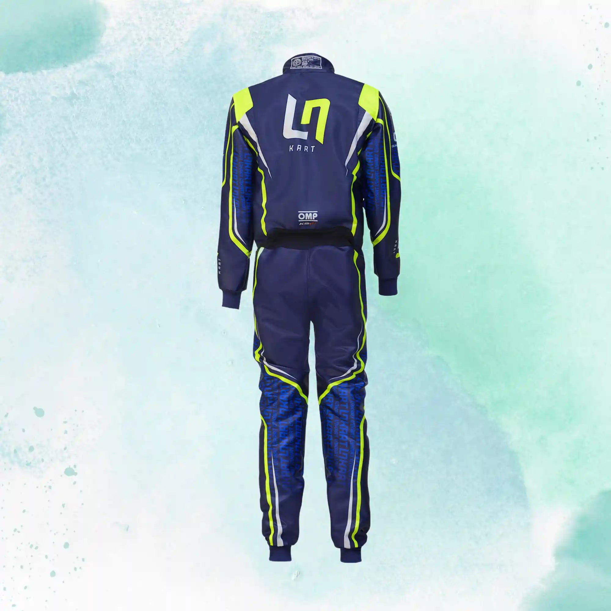 New 2022 LN Kart Suit OMP Overall Replica Karting Suit - view 2