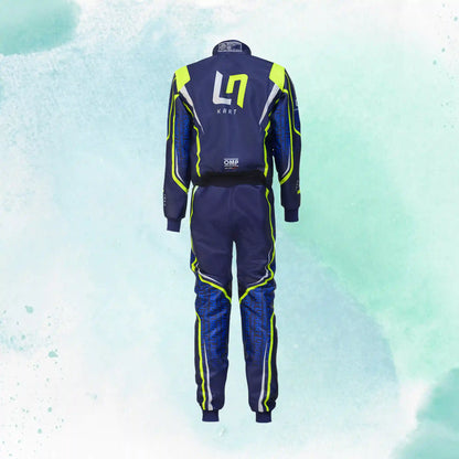 New 2022 LN Kart Suit OMP Overall Replica Karting Suit - view 2