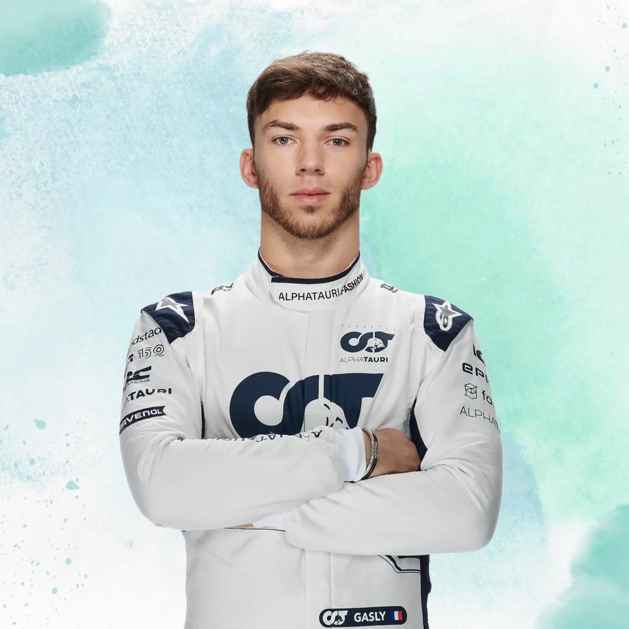 New 2022 Pierre Gasly F1 Team AlphaTauri Replica Racing Suit - view 2