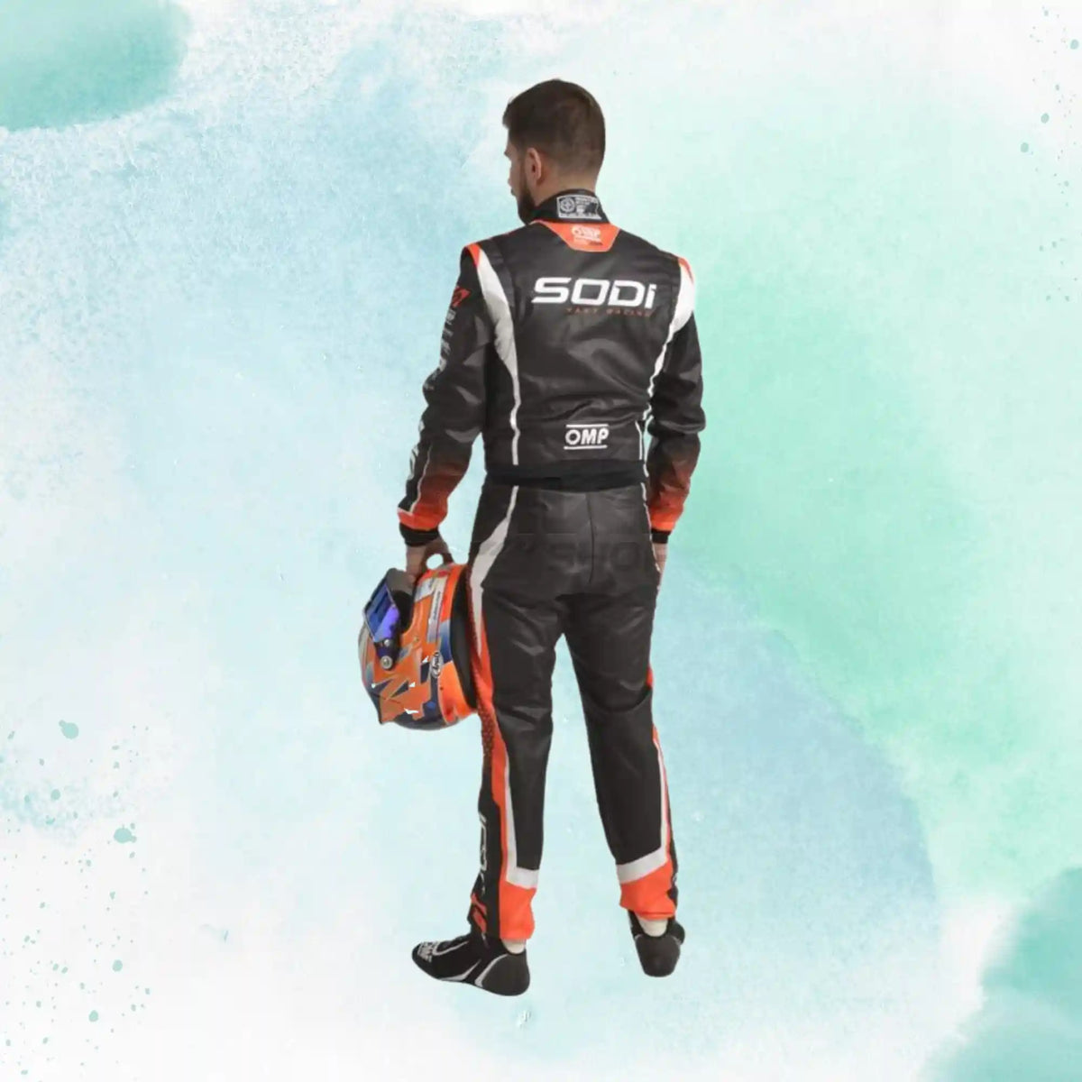 New 2022 Sodi Kart OMP Go Kart Replica Racing Suit Sublimation Printed - view 2