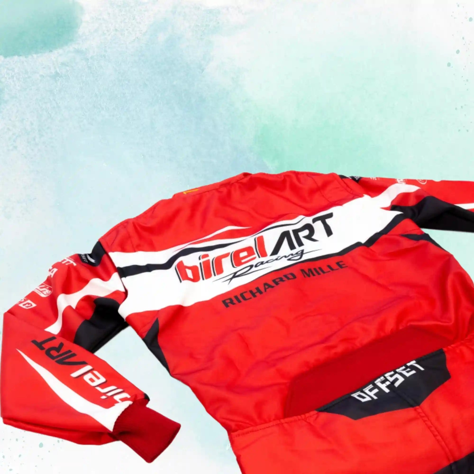 New 2023 Birel ART Go Kart Overall Replica Racing Suit Sublimation Printed - view 3
