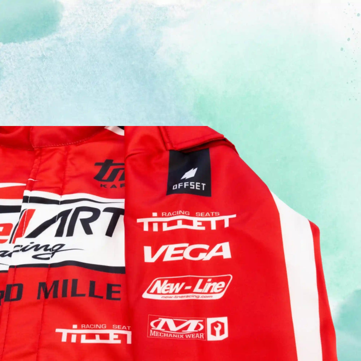 New 2023 Birel ART Go Kart Overall Replica Racing Suit Sublimation Printed - view 4