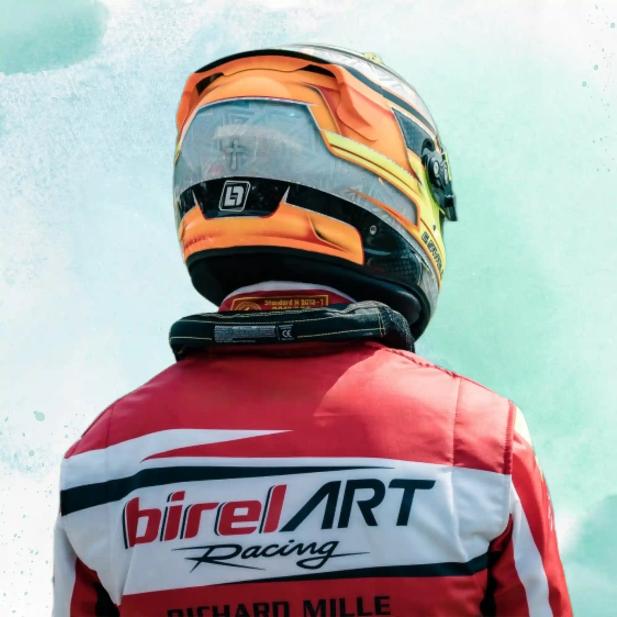 New 2023 Birel ART Go Kart Overall Replica Racing Suit Sublimation Printed - view 6