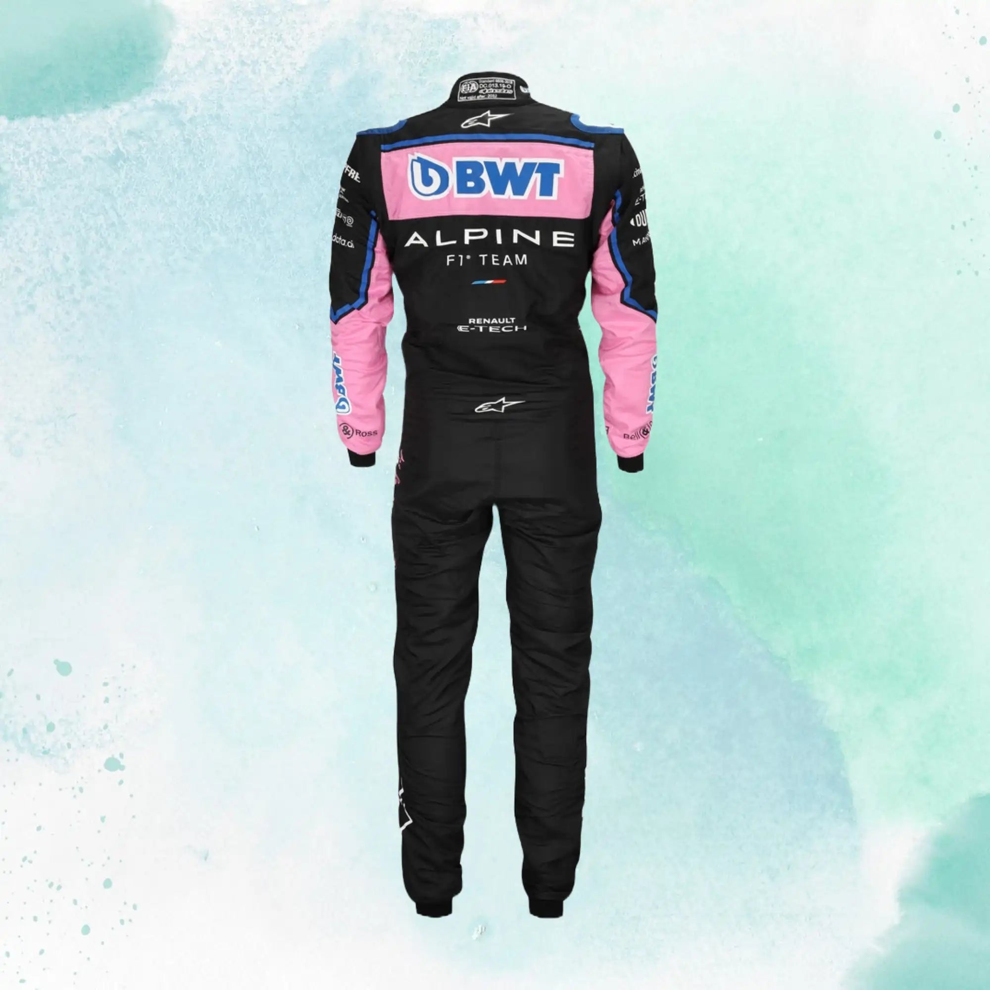 New 2023 Esteban Ocon BWT Team Alpine Replica Racing Suit F1 Team - view 3