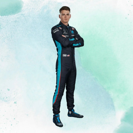 New 2023 Logan Sargeant Replica Race Suit F1 Team Williams Racing - view 1