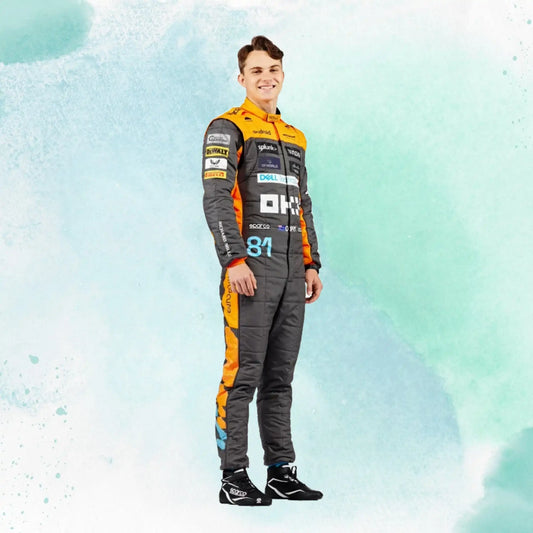 New 2023 Oscar Piastri Replica Race Suit F1 Team McLaren - view 1