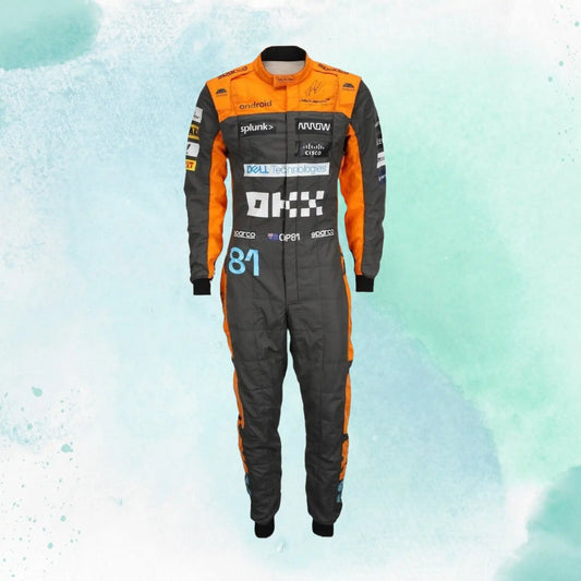 New 2023 Oscar Piastri Replica Race Suit F1 Team McLaren - view 2