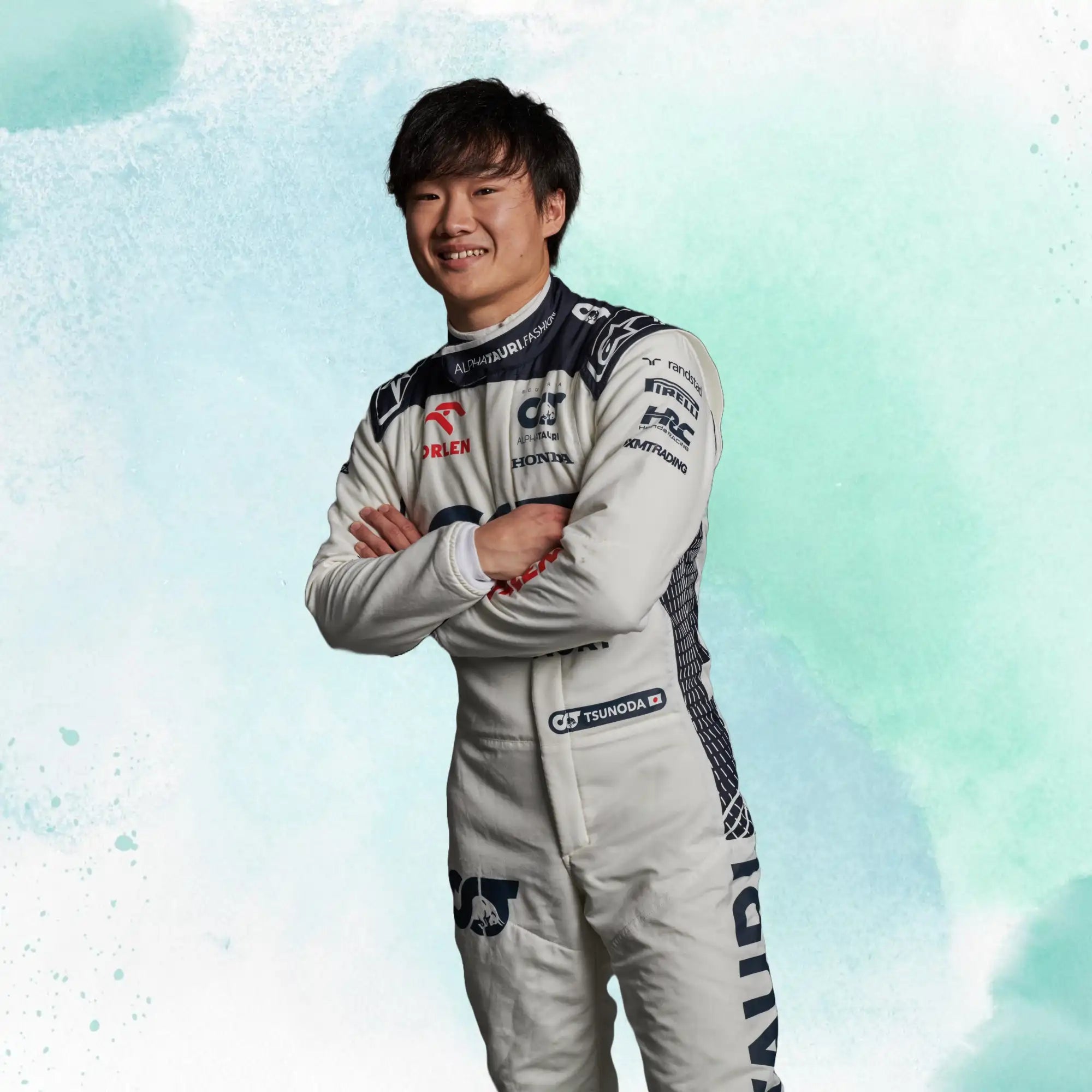 New 2023 Yuki Tsunoda Replica Race Suit F1 Team Alphatauri - view 4
