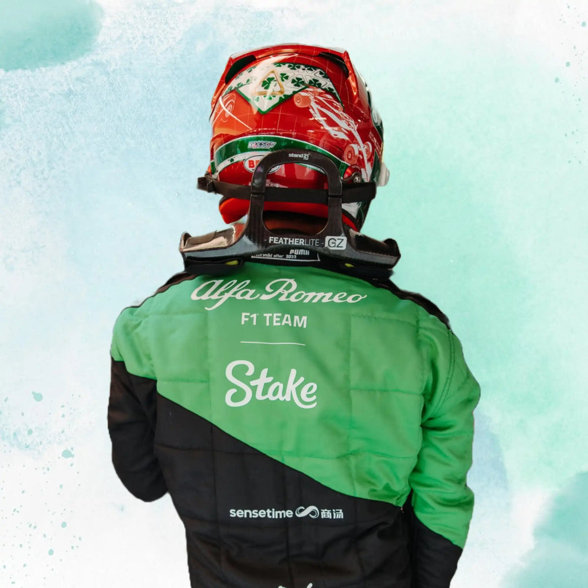 New 2023 Zhou Guanyu Italian Grand Prix Replica Racing Suit F1 Team Alfa Romeo - view 2