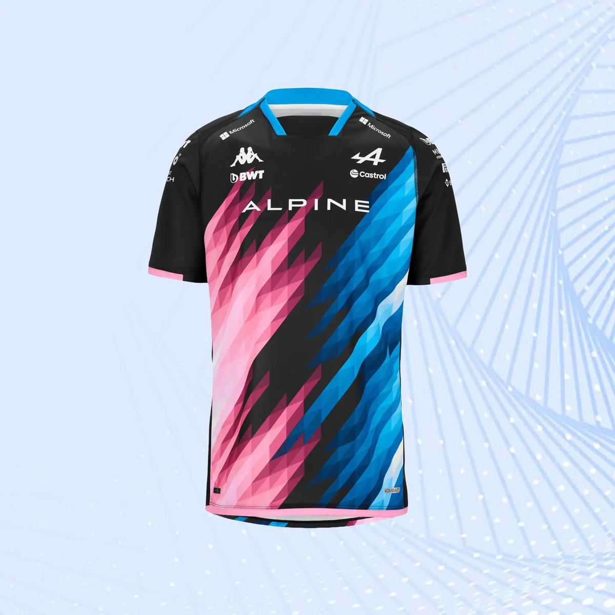 New 2024 Alpine F1 Team Esteban Ocon Driver T-Shirt - view 2