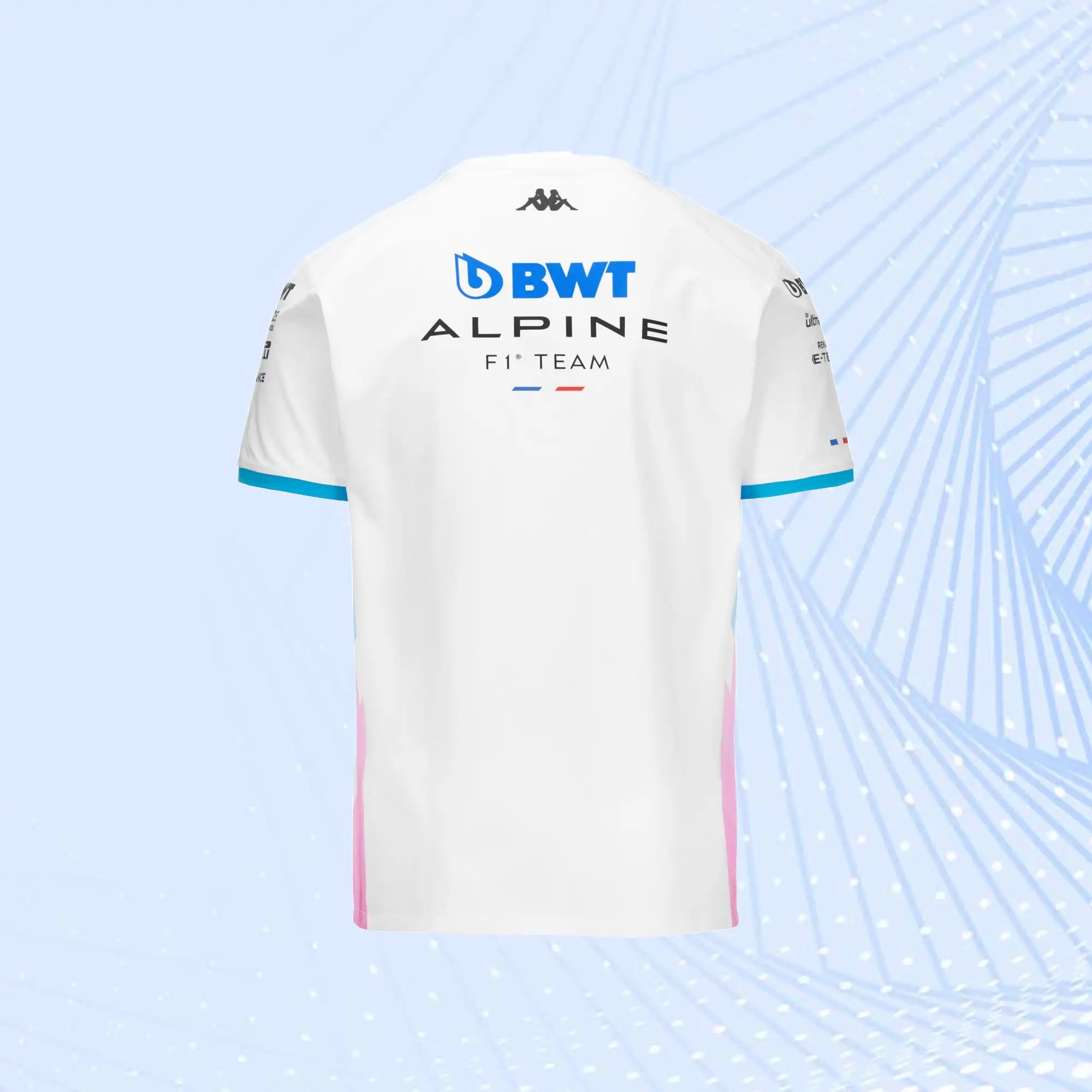 New 2024 F1 Team Alpine F1 Team T-Shirt- White - view 3