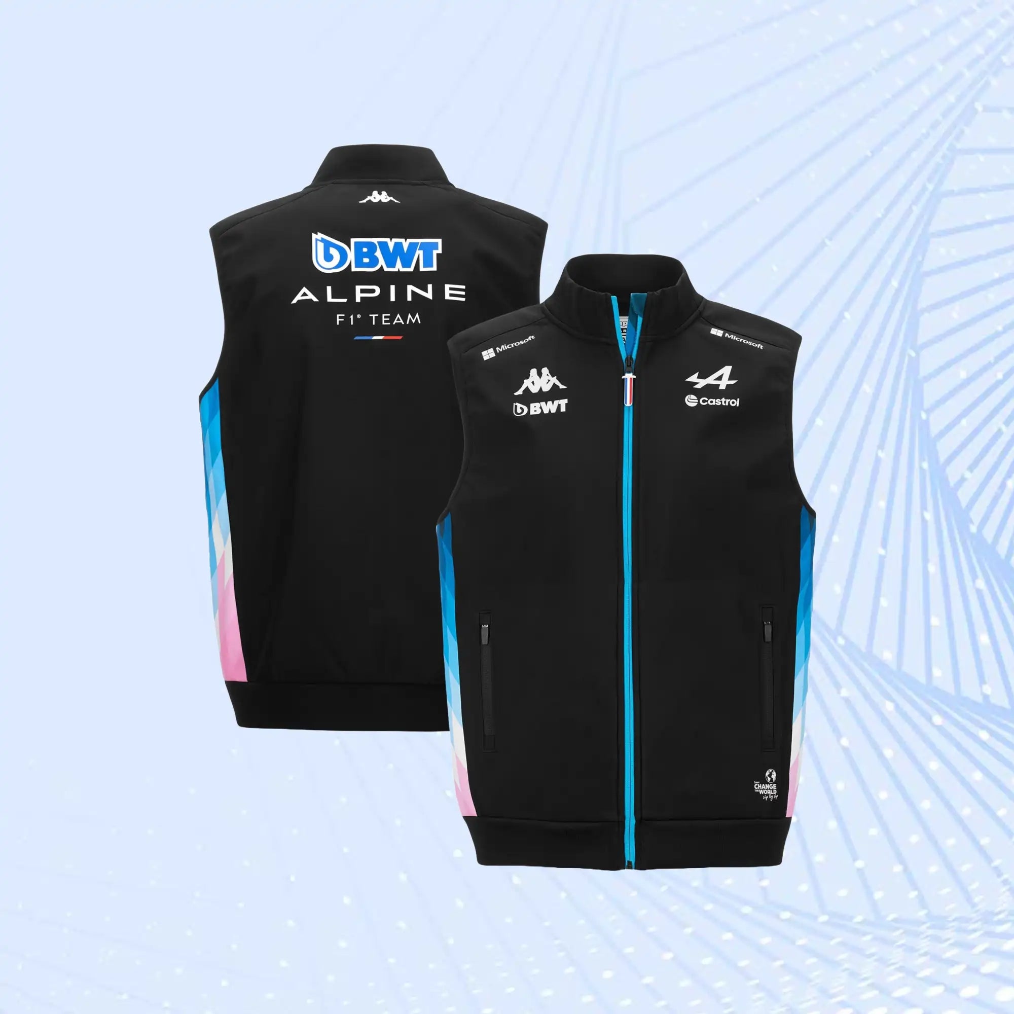 New 2024 F1 Team BWT Alpine Gilet - view 1