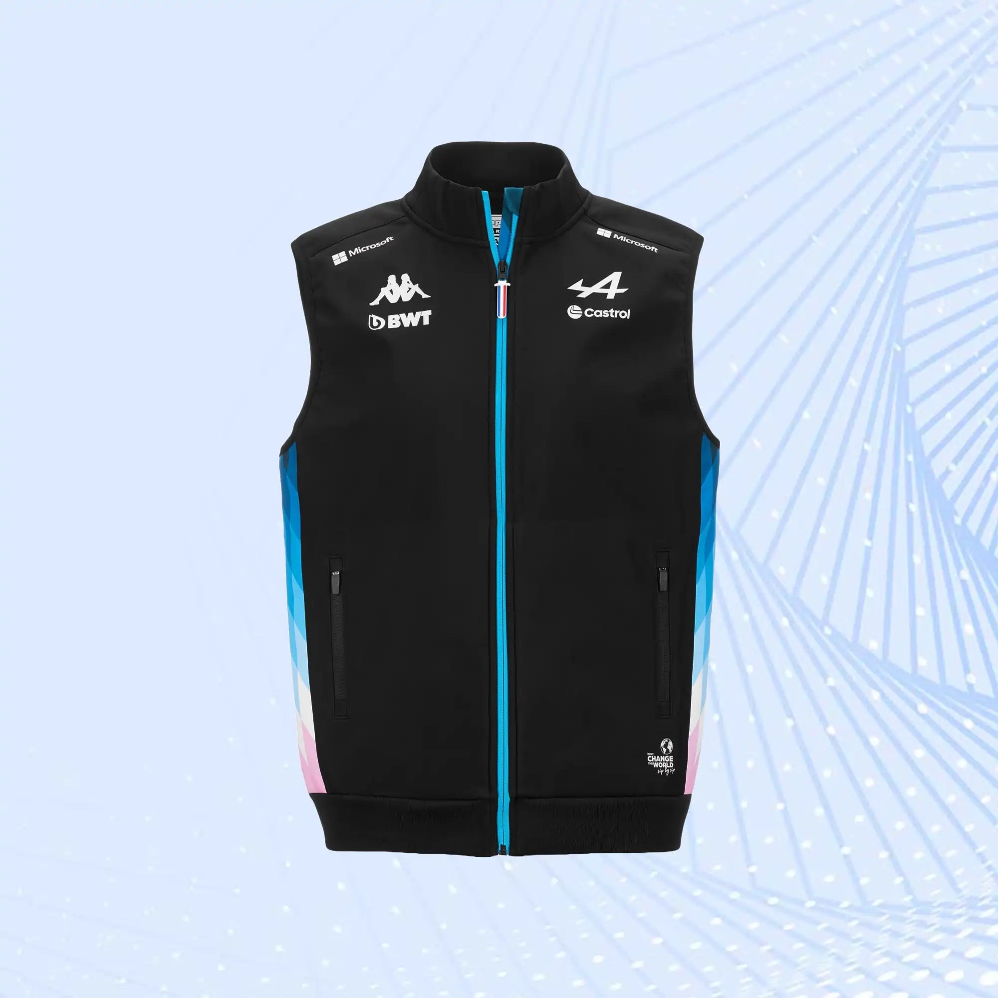 New 2024 F1 Team BWT Alpine Gilet - view 2