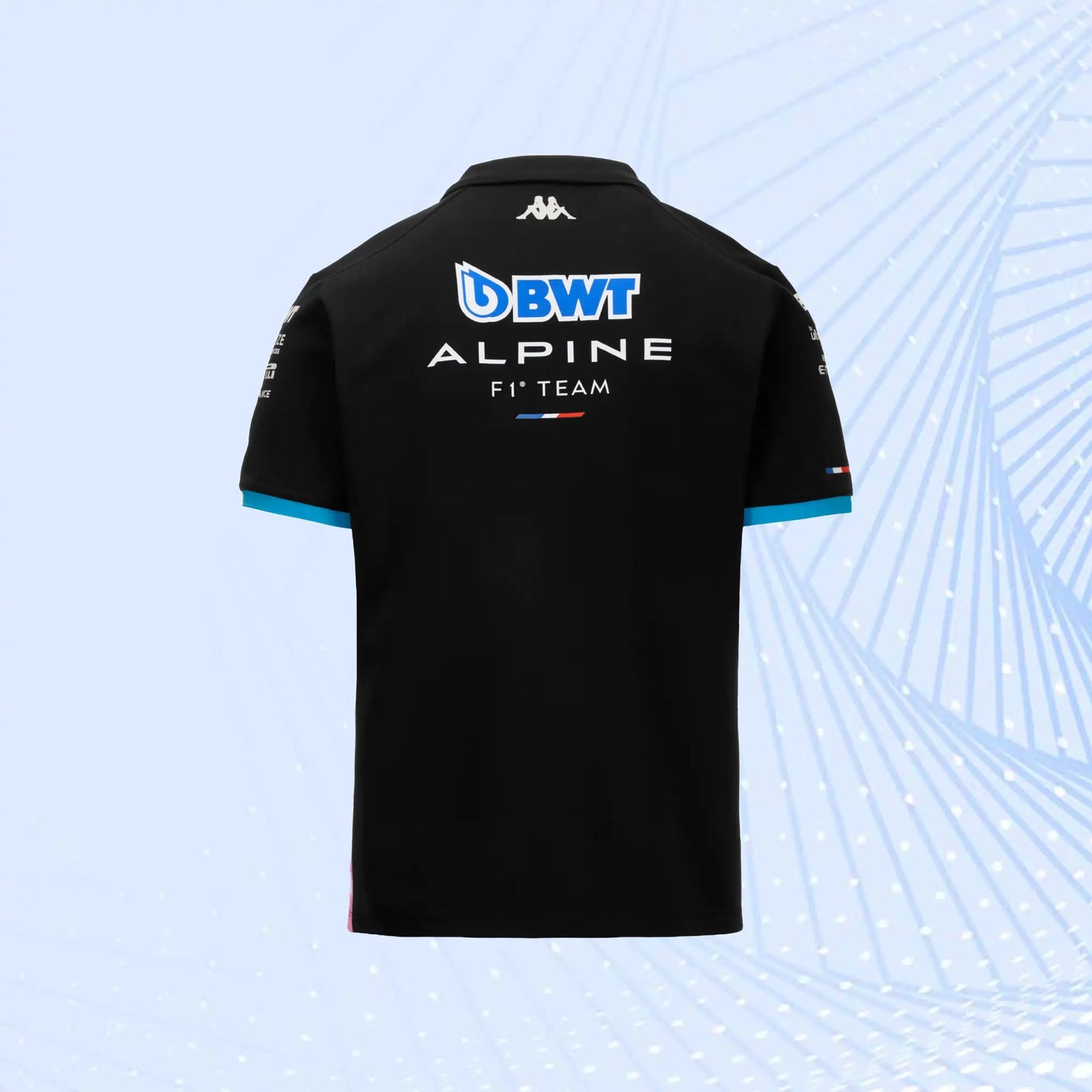 New 2024 F1 Team BWT Alpine Polo- Black - view 3