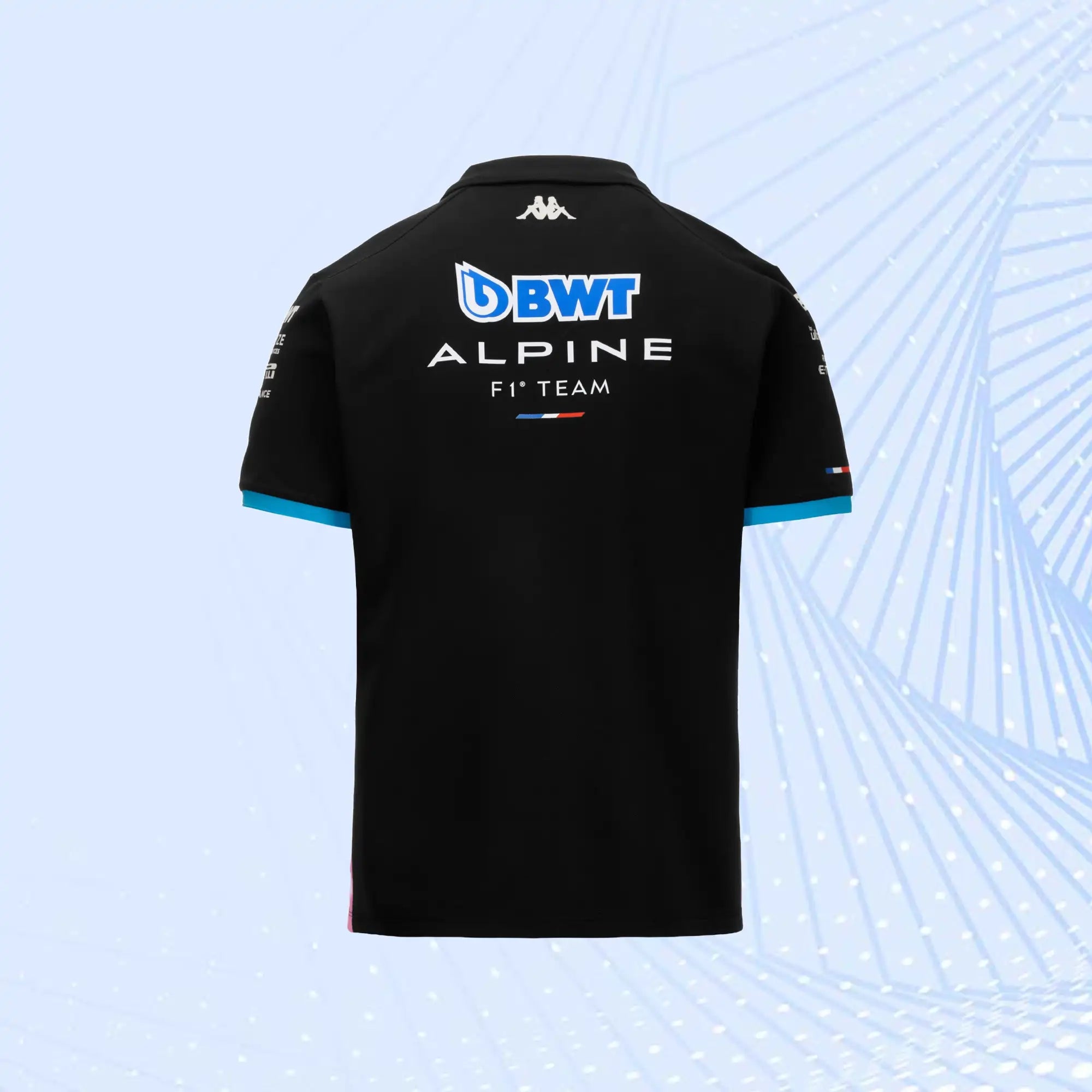 New 2024 F1 Team BWT Alpine Polo- Black - view 3