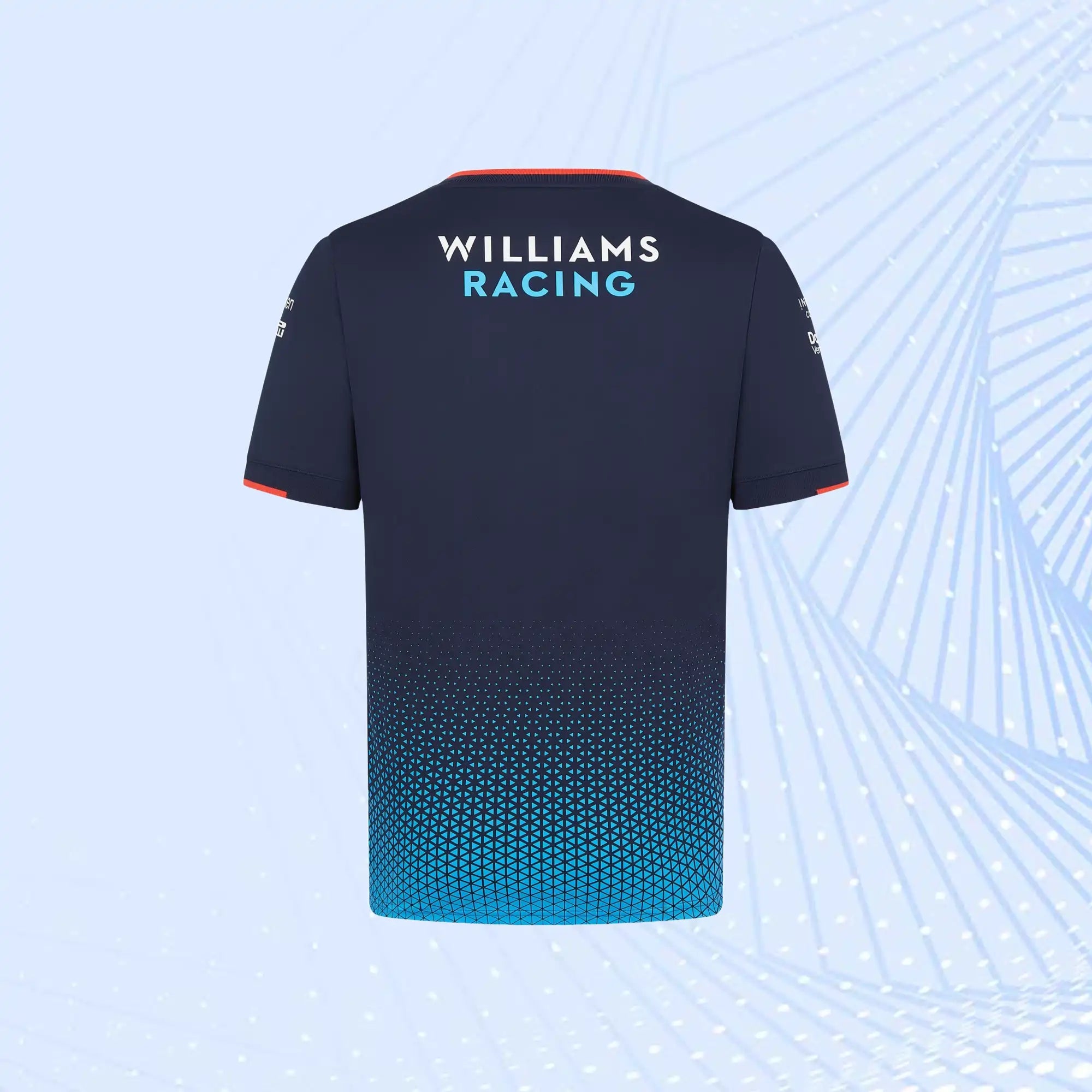 New 2024 F1 Team Williams Racing Team T-Shirt- Navy - view 3