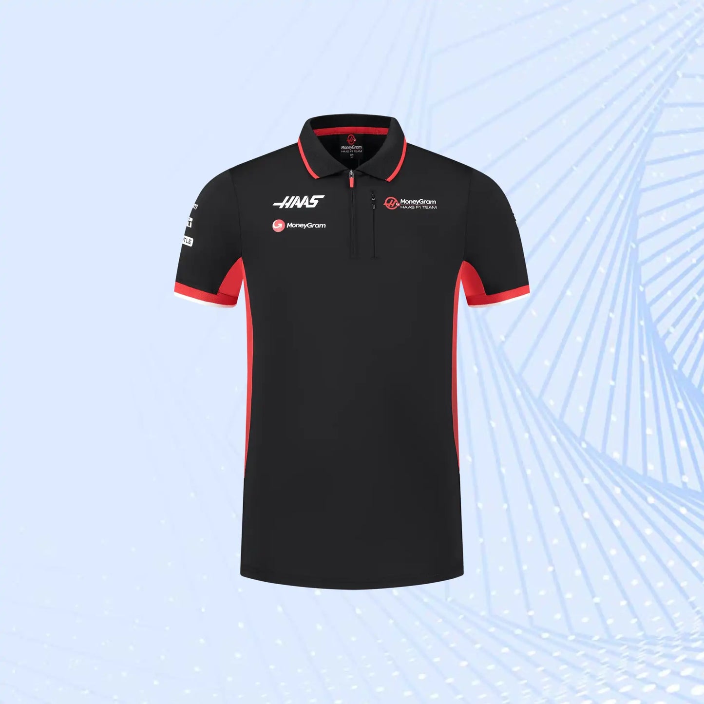 New 2024 Haas F1 Team Driver Polo Shirt - view 2